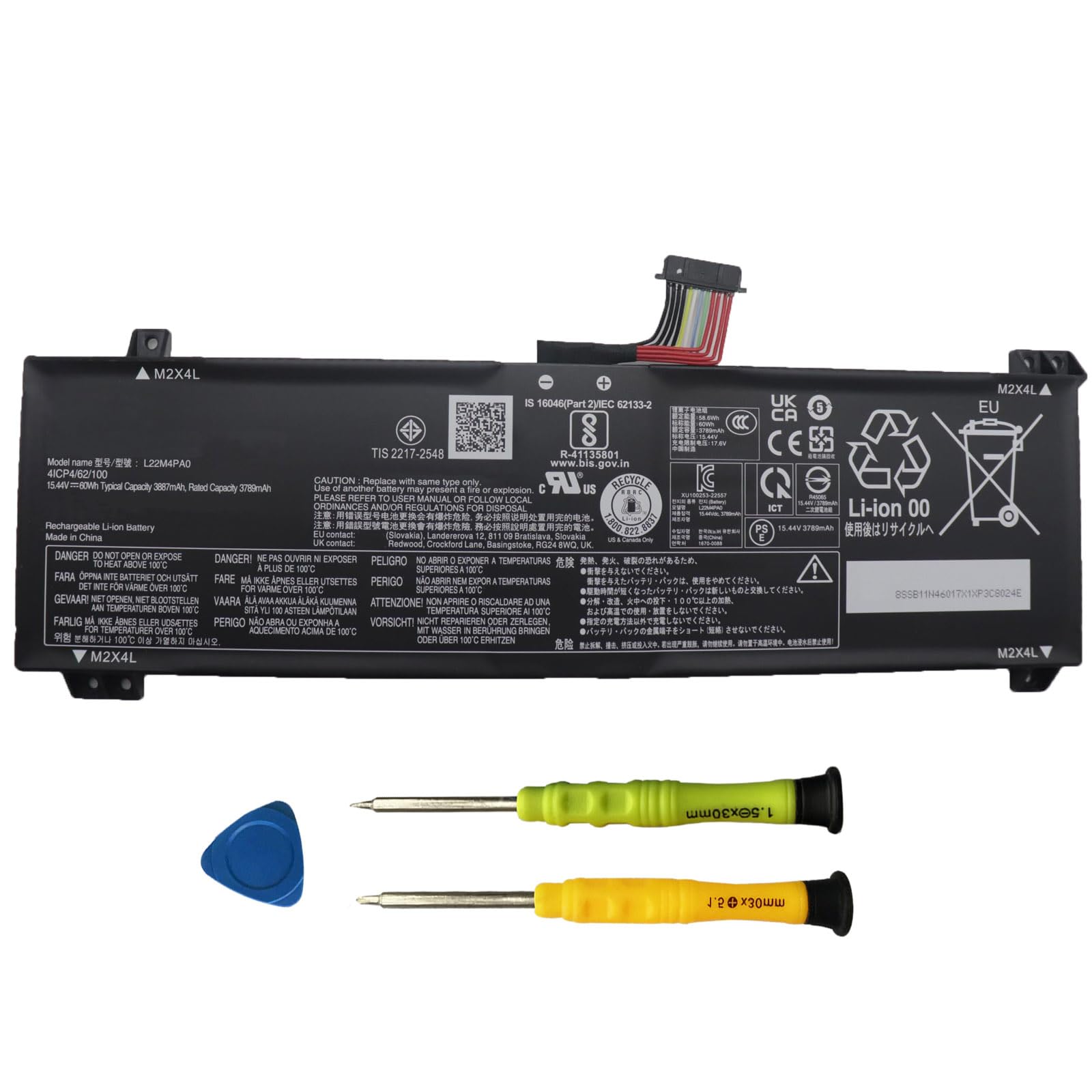 Amazon.com: AOMKA L22M4PA0 SB11N46017 Laptop Battery Replacement